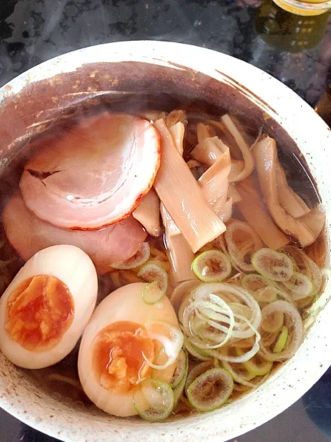 Snapdishの料理写真:お土産の佐野ラーメン|shigさん