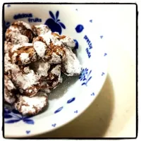 Snapdishの料理写真:2月のキッズクッキング チョコのカリンカリンッなクッキー|ナオミさん