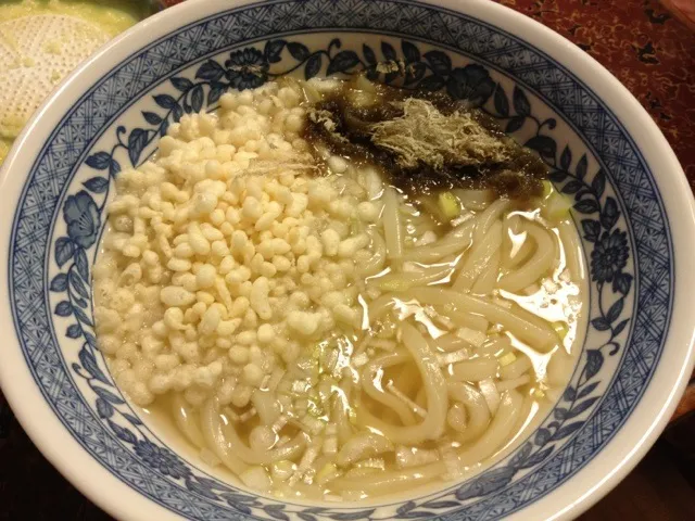 稲庭じゃないうどん、夜食用。|honeyhunterさん