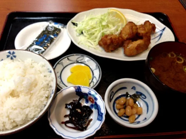 唐揚げ定食|中町さん