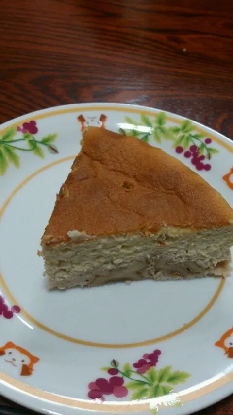 クルミとオレンジのチーズケーキ|たきざわしおりさん