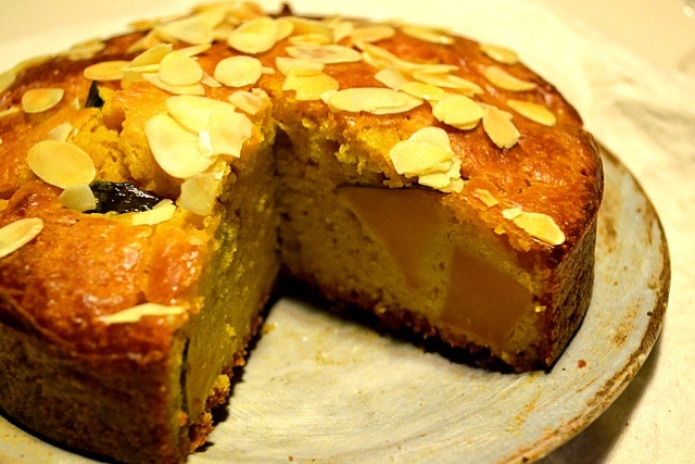 かぼちゃごろごろパウンドケーキ♪