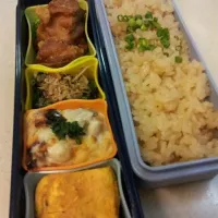 Snapdishの料理写真:パパのお弁当|ゆうちゃんさん