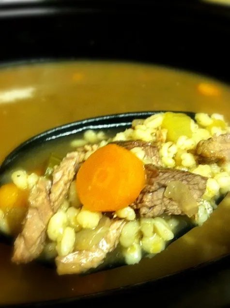 Beef barley soup|Juliee ~ ジュリーさん