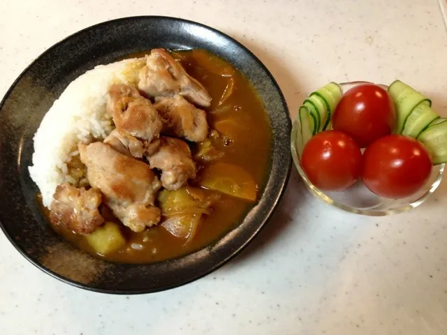 チキンカレー。|井上 恵里子さん