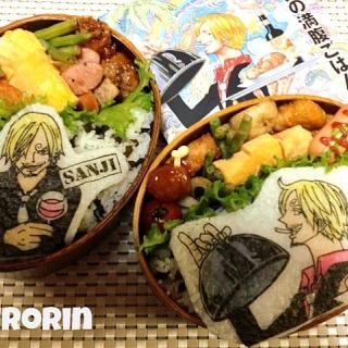 次女のお弁当 One Pieceサンジ Yuko Snapdish スナップディッシュ Id Wa84za