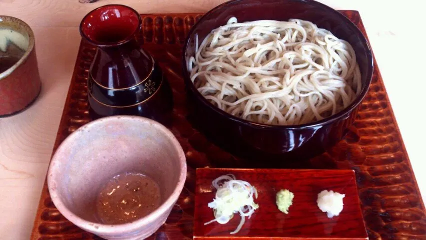 Snapdishの料理写真:お蕎麦屋コース料理メイン|あさこもかさん