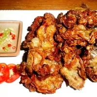 Snapdishの料理写真:Chicharon Bulaklak|Ken Granadaさん