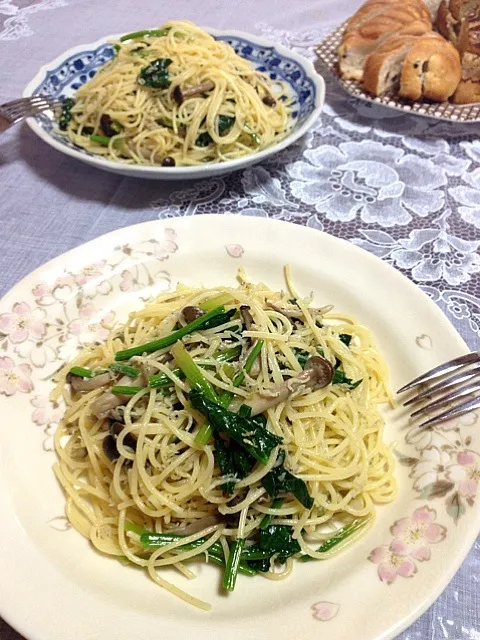 じゃことほうれん草のパスタ|pankoさん