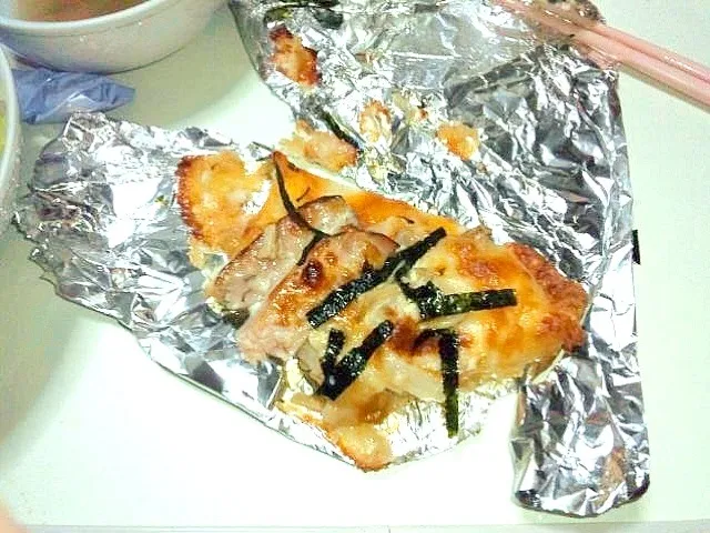 照り焼きチキンピザ🍕|Yukiko  Ohbaさん