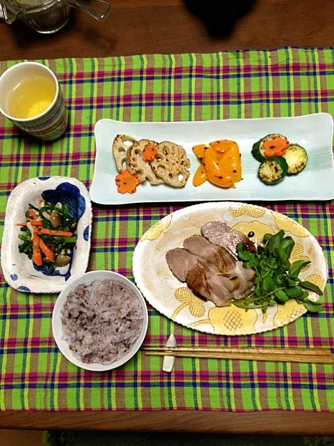 Snapdishの料理写真:塩麹豚のポットロースト|ありたさん