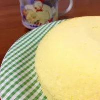 炊飯器deスフレチーズケーキ|現役JKさん