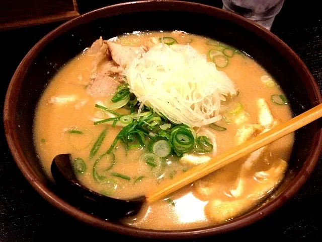 京都伏見にある玄屋 酒粕ラーメン！！|くまがいまりさん