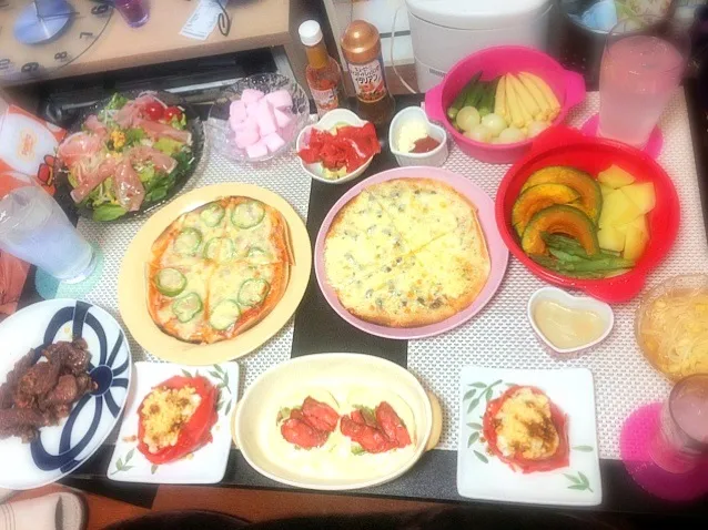 Snapdishの料理写真:女子会メニュー|ひむさん