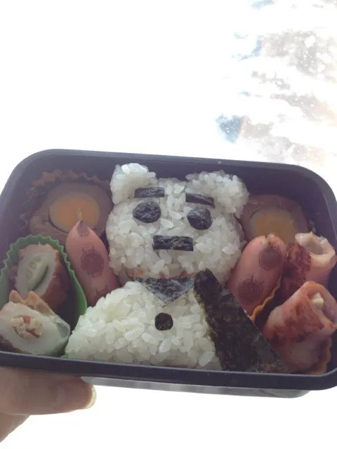 雪まつり中止‼ご当地キャラ⁈ゆきだるまん弁当|chii4さん