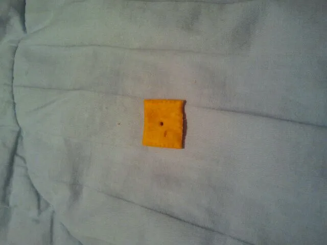 Snapdishの料理写真:cheese whiz cracker|mariaさん