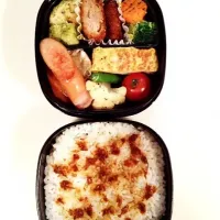 Snapdishの料理写真:夫 お弁当|まきろんさん