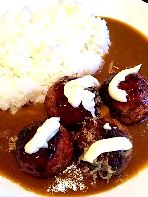 たこ焼きカレー|ランチ食べ歩きさん