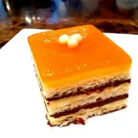 afternoon tea; tangerine and chocolate cake|Kaori Matsushimaさん