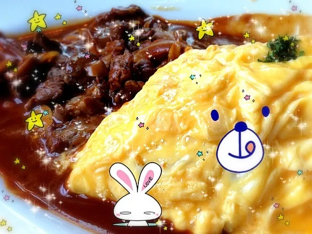 Beef Straganoff Omu-rice @ Ma Maison|dawn ngさん