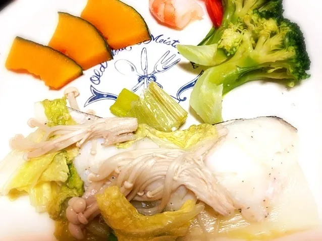 鱈の酒蒸し steamed a codfish with wine|***さん