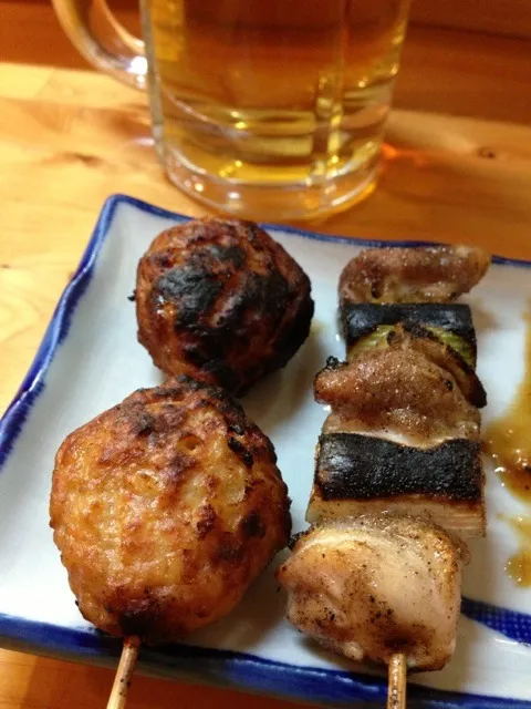 吹上駅の近く、とりたきの焼き鳥たち。|むらいちなみさん