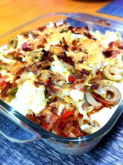 Couve-Flor gratinada com Bacon|lucia inoueさん