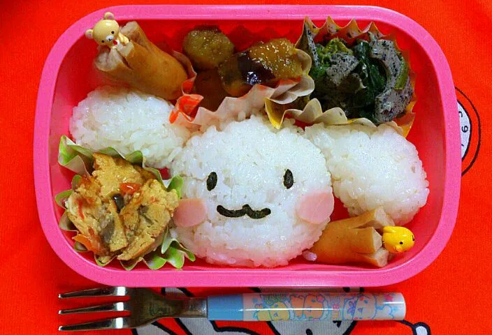 シナモンロール弁当(*^^*)|たなさん