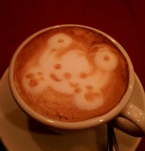 Snapdishの料理写真:bear on the coffee|メリーさん