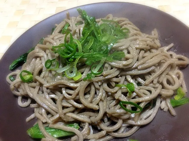 蕎麦の和風パスタ|離乳食完了期 1歳さん