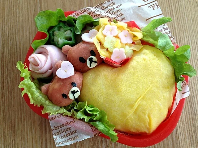 Snapdishの料理写真:ルルロロ？？弁当☆|ayuさん