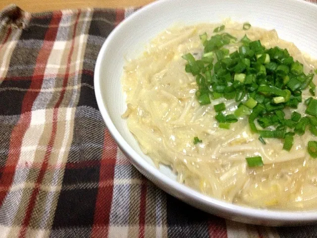 卵ともやしのあんかけチャーハン|ハルさん