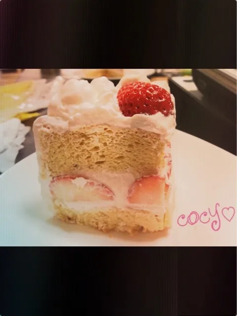 イチゴショートケーキ|♡Q♡さん