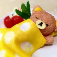 Snapdishの料理写真:リラックマオムライス