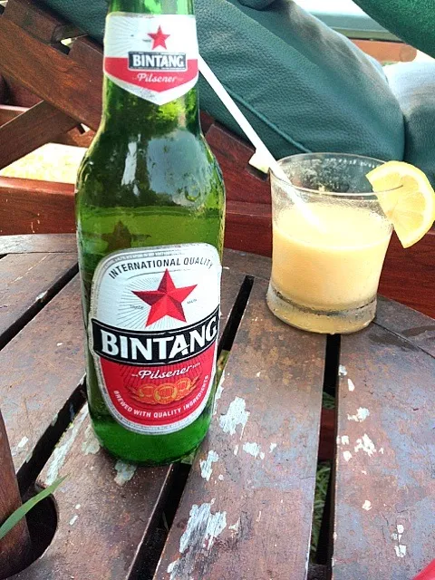 Bintang beer & Mango smoothie|ryosuke annoさん