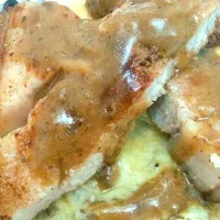 porky chops with mashed potatoes|LINDs DYさん