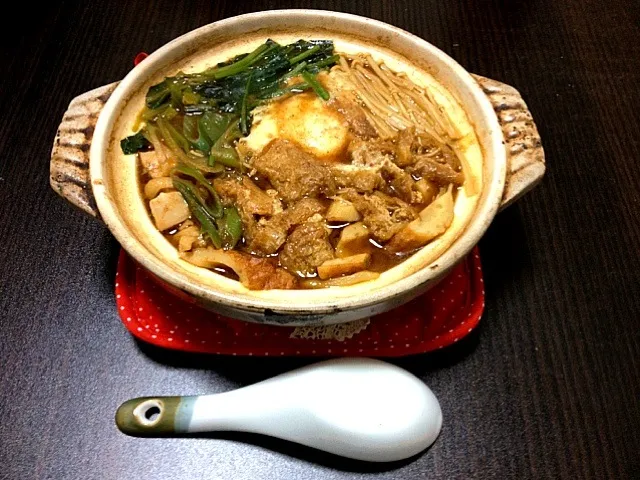 Snapdishの料理写真:味噌煮込みうどん|ひろなさん