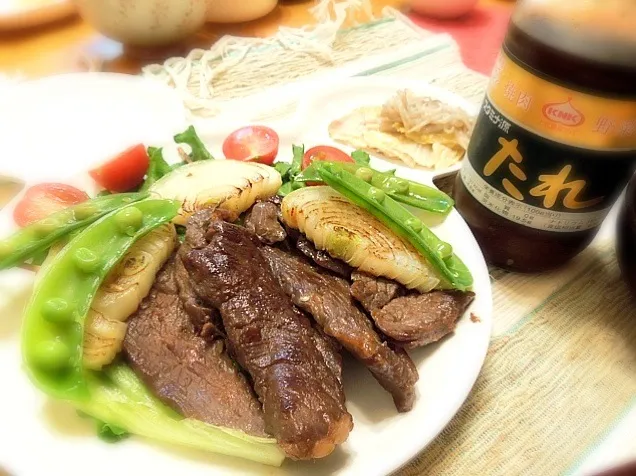 源たれでがっつり〜＊焼肉カルビ定食＊|みりん。さん