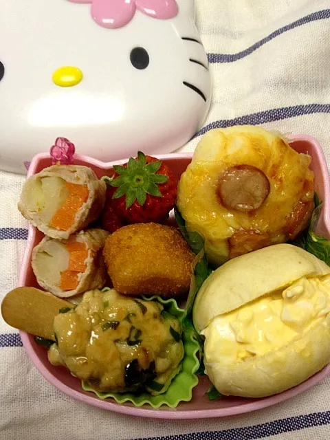 Snapdishの料理写真:幼稚園お弁当★|まえだまきさん