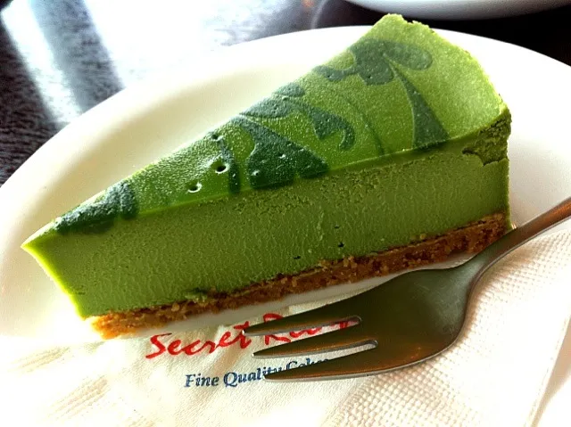 Green tea cheese cake|インインさん