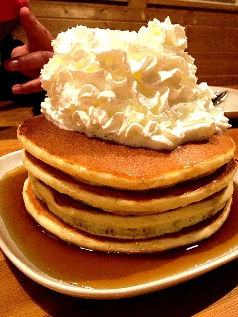 マスターのお店のホットケーキ|ぽんたさん