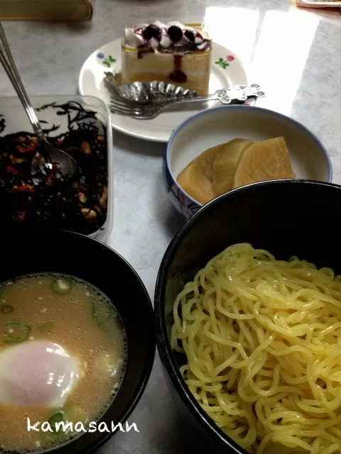 くららちゃんのつけ麺、再び🍜|かまさん