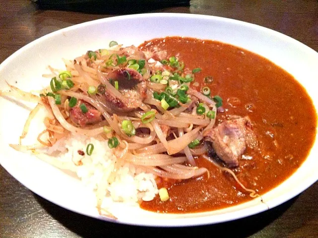 大山地鶏のホルモン焼きカレー！|Kosukeさん