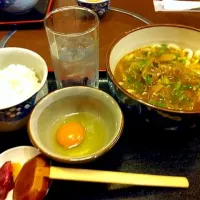 カレーうどん定食|J★Oさん