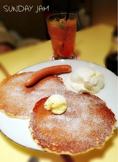 Snapdishの料理写真:パンケーキ🍴♡|cocoさん