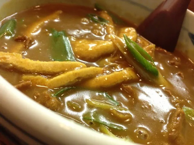 メインは名物カレーうどん。|たけうちさん