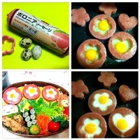 Snapdishの料理写真:How to Make お花の目玉焼き🌸