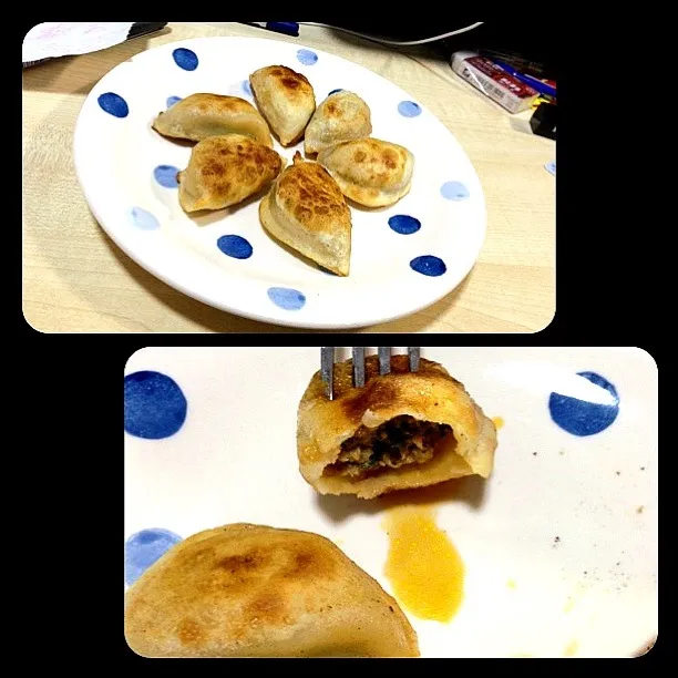 Fried dumpling with spicy soup inside|Ruyiさん