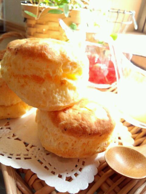 カッテージチーズ入りふわサクスコーン作り方追記あり Key Snapdish スナップディッシュ Id Rprk9a