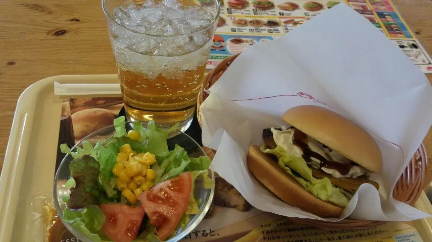 マスタードチキンバーガー|よしおさん